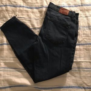 👖 EUC Madewell Skinny Skinny Ankle Zip Jeans